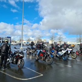 [𝗩𝗶𝗲 𝗱𝗲𝘀 𝗰𝗹𝘂𝗯𝘀 - 𝗖𝗦𝗟𝗚 𝗚𝗼'𝗘𝗹𝗮𝗻]

😃 Une belle balade à moto ce week-end pour la section Go'Élan CSLG Moto !
---
.
.
.
Fédération des clubs de la défense