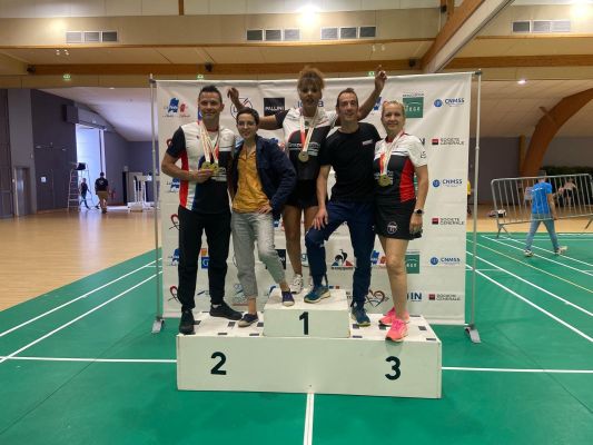 [Championnat National FCD de Badminton : Le CSAD Angers brille à Gien]