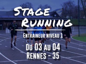 Stage entraîneur running niveau 1