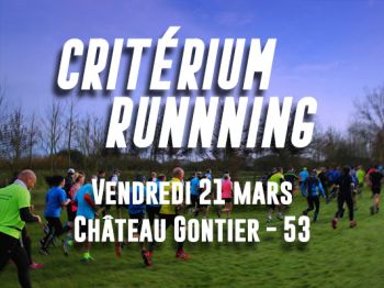 Critérium Running - Château Gontier (53)